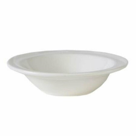 TUXTON CHINA AlumaTux San Marino 5.13 in. Fruit Dish - Pearl White - 3 Dozen ASU-060